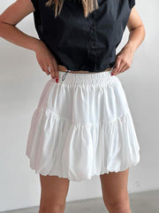 Chiffon High Waist Skirt