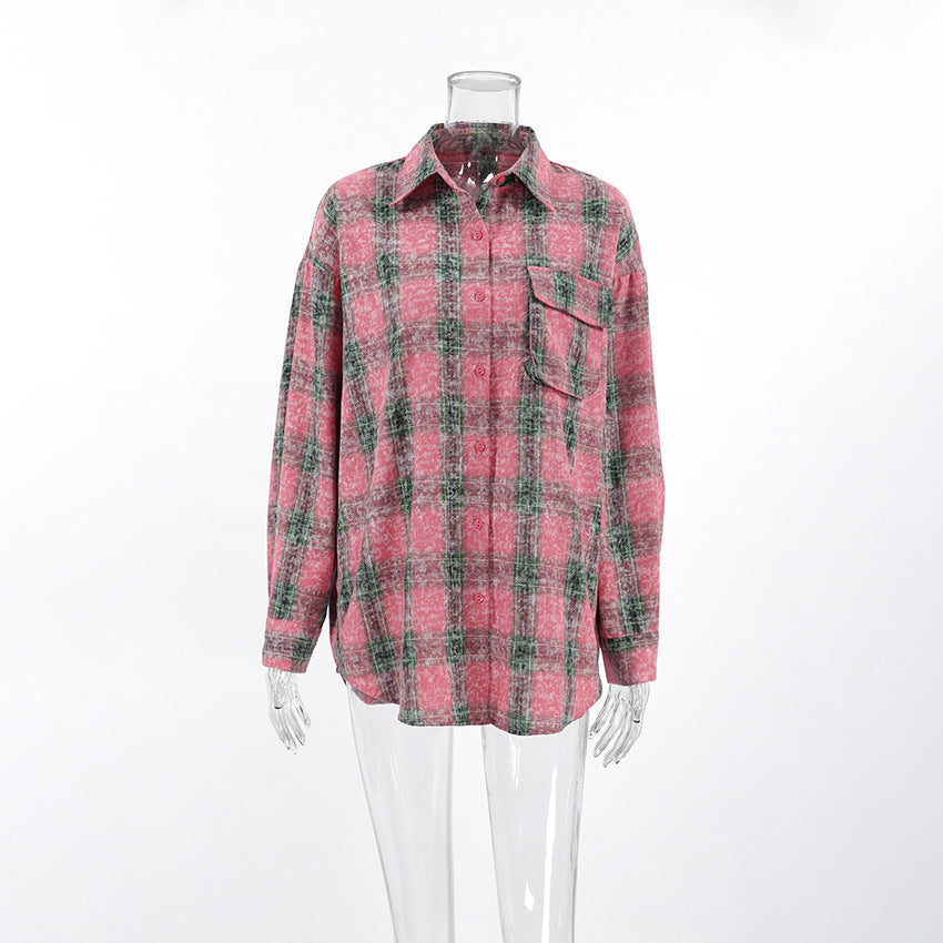 Checked Cotton Relaxed Fit Casual Shirt