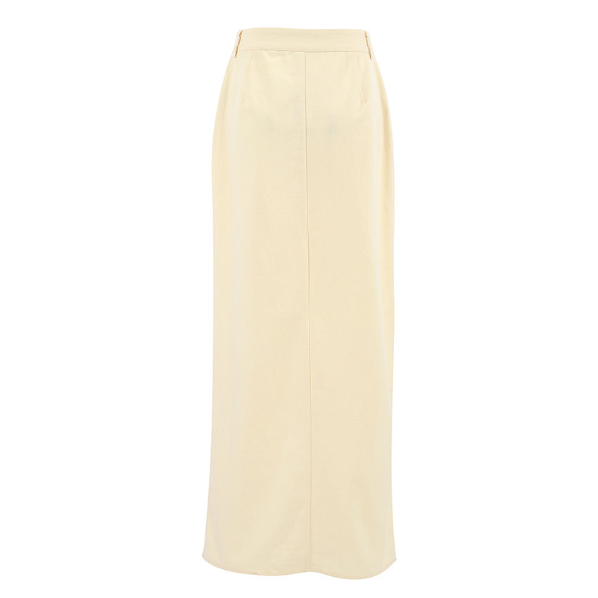 Straight Split Maxi Skirts