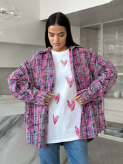 Checked Cotton Relaxed Fit Casual Shirt