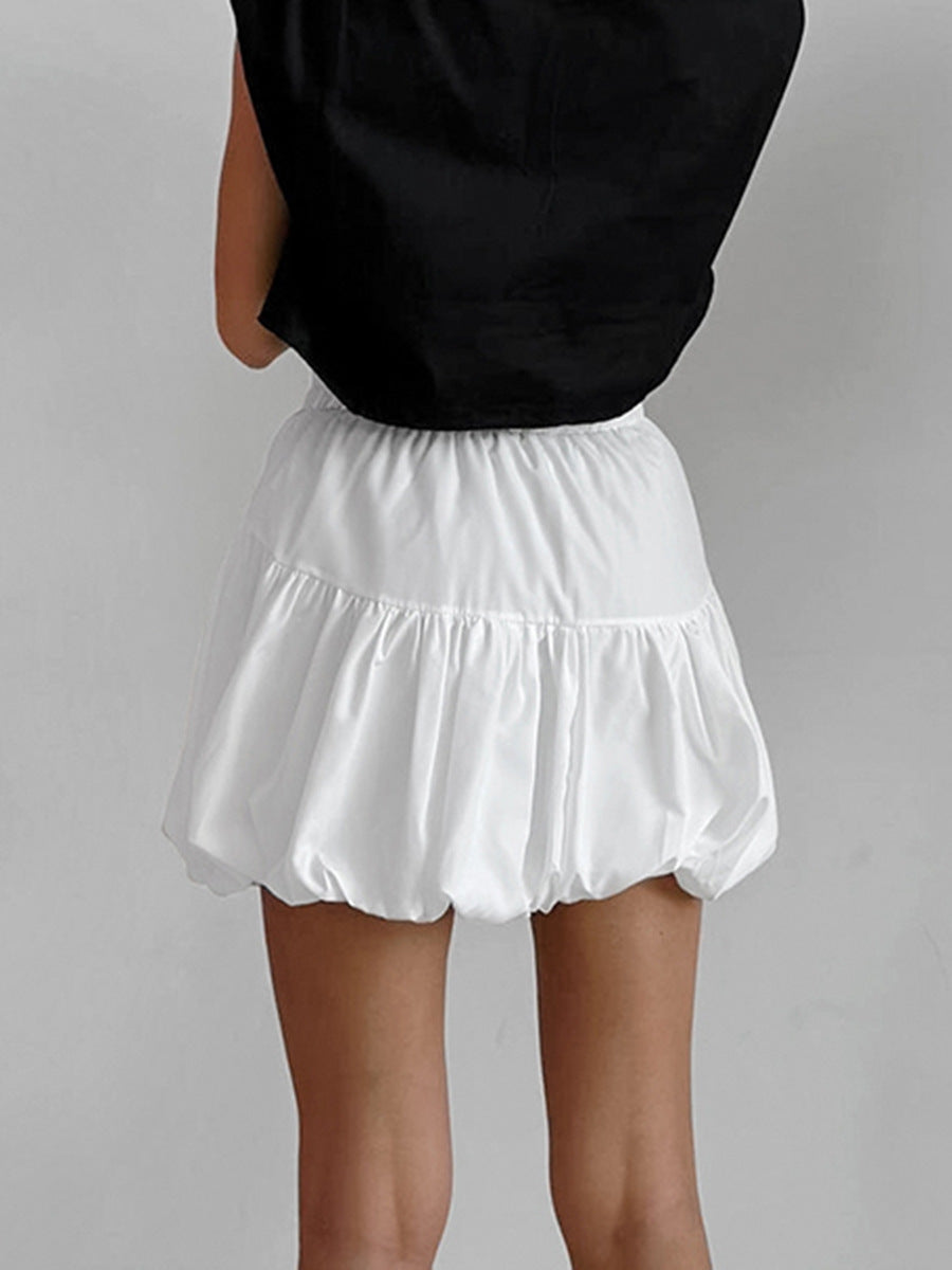 Chiffon High Waist Skirt