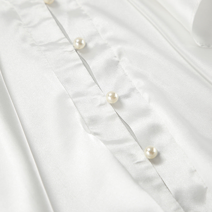 Ruffles Flare Sleeve Blouse