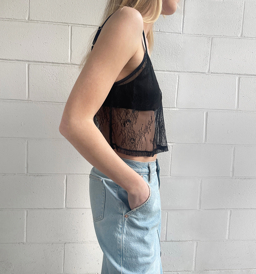 Lace Crop Top