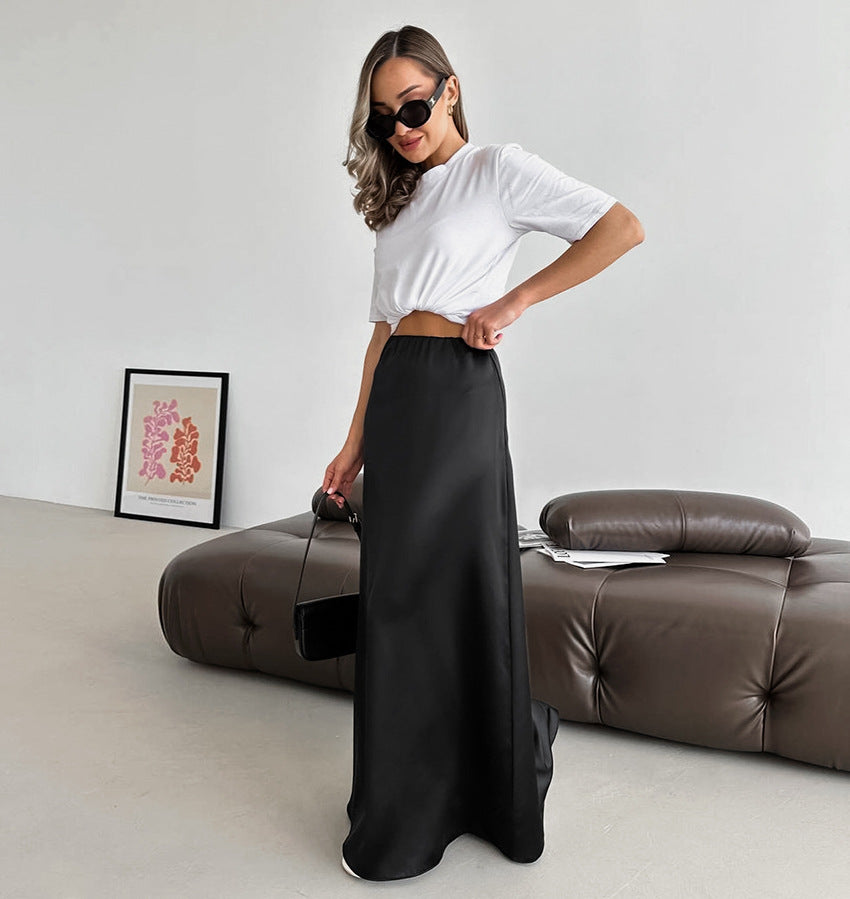 A-line Maxi Skirt