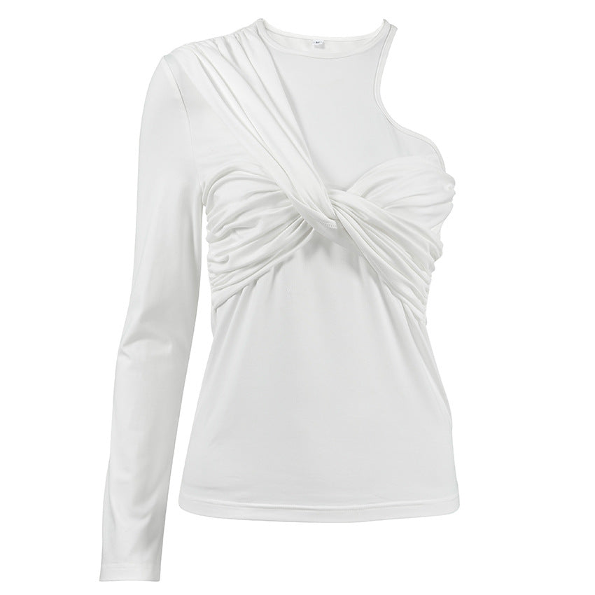 Assymetric Cut Out Top