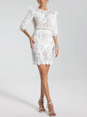 Lace Midi Dress