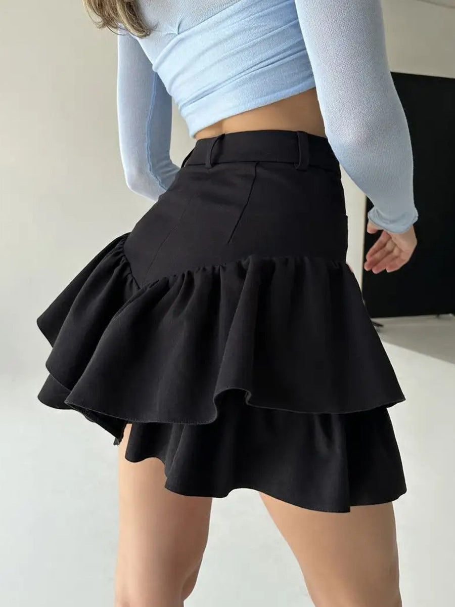 Black High Waist Skirt