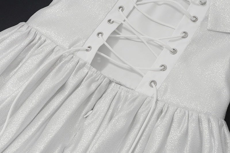 One-Shoulder Tube Top TuTu Dress