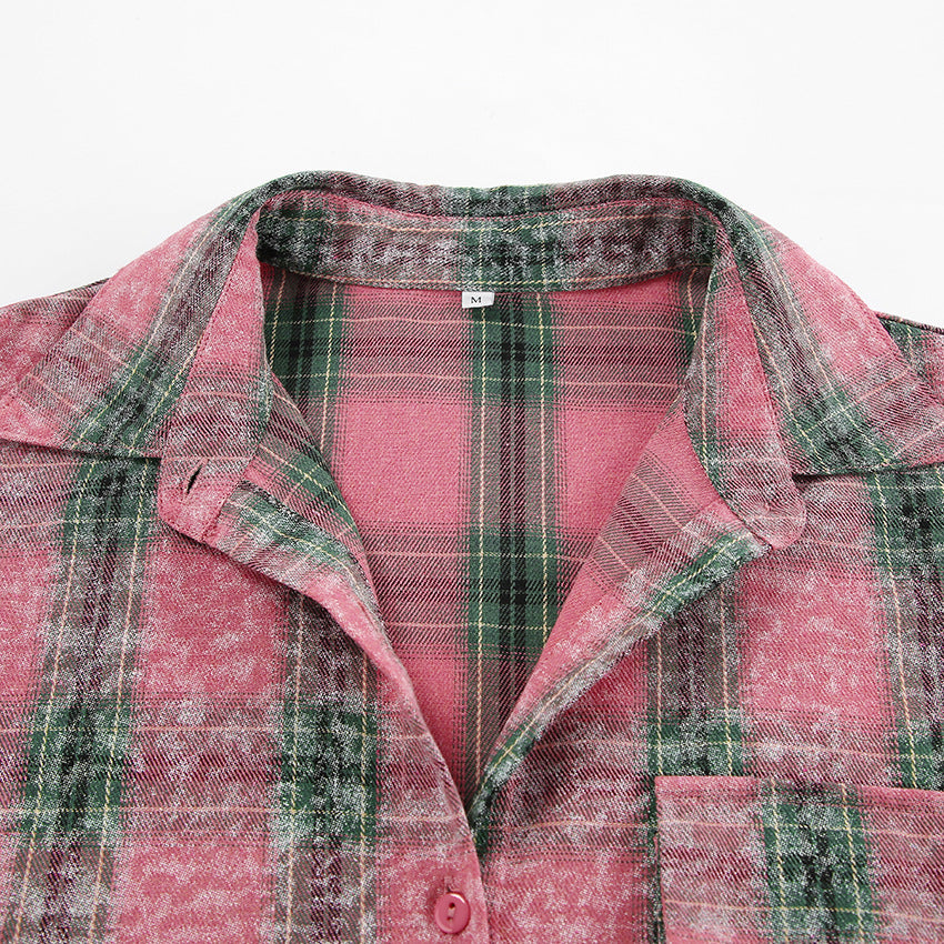 Checked Cotton Relaxed Fit Casual Shirt