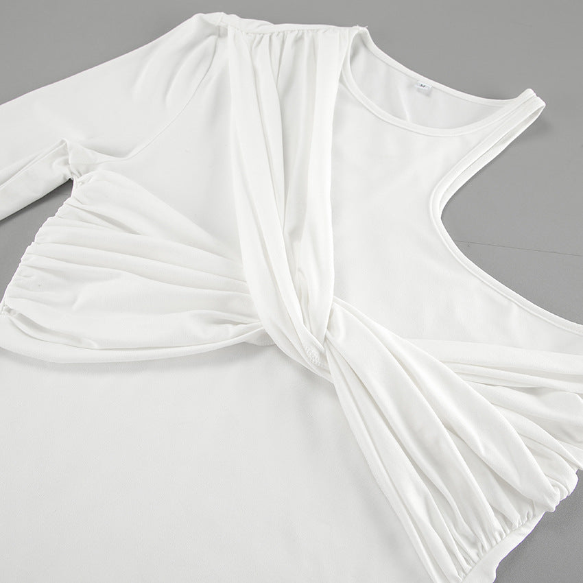 Assymetric Cut Out Top
