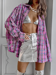 Checked Cotton Relaxed Fit Casual Shirt