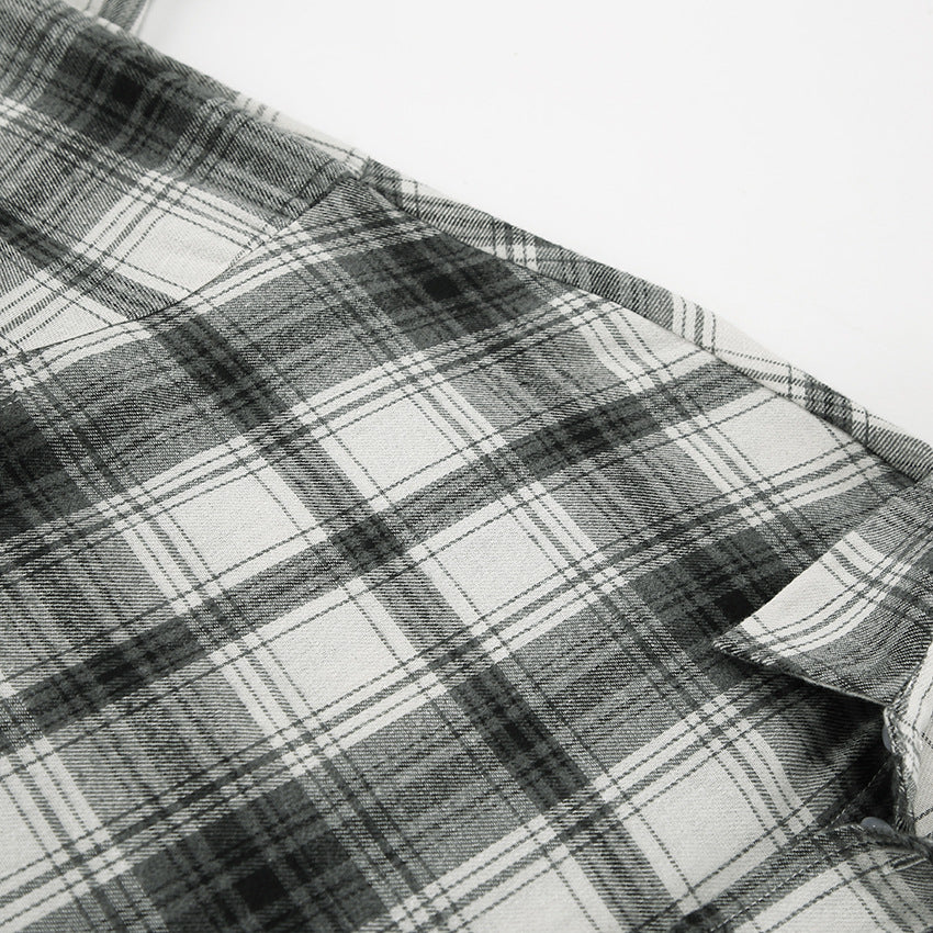 Polyester Cotton Check Shirt