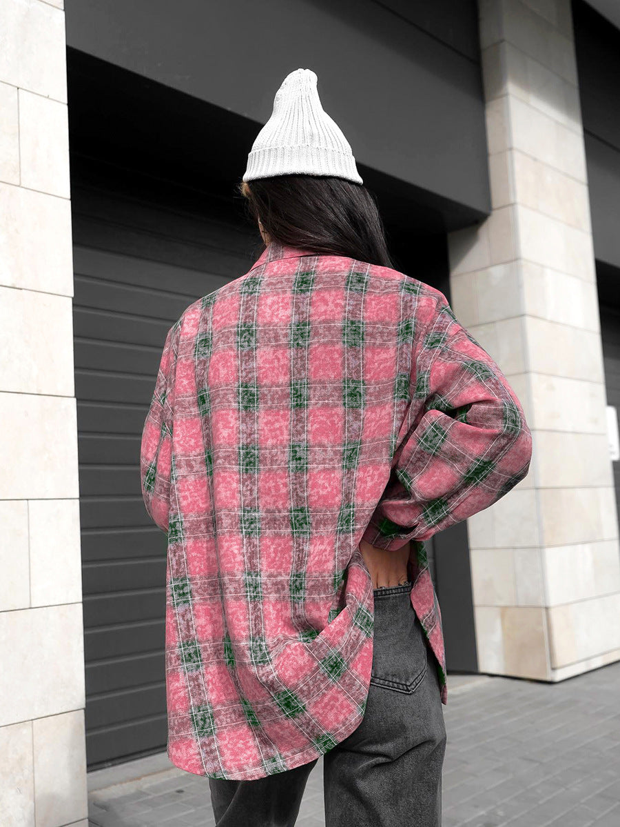 Checked Cotton Relaxed Fit Casual Shirt