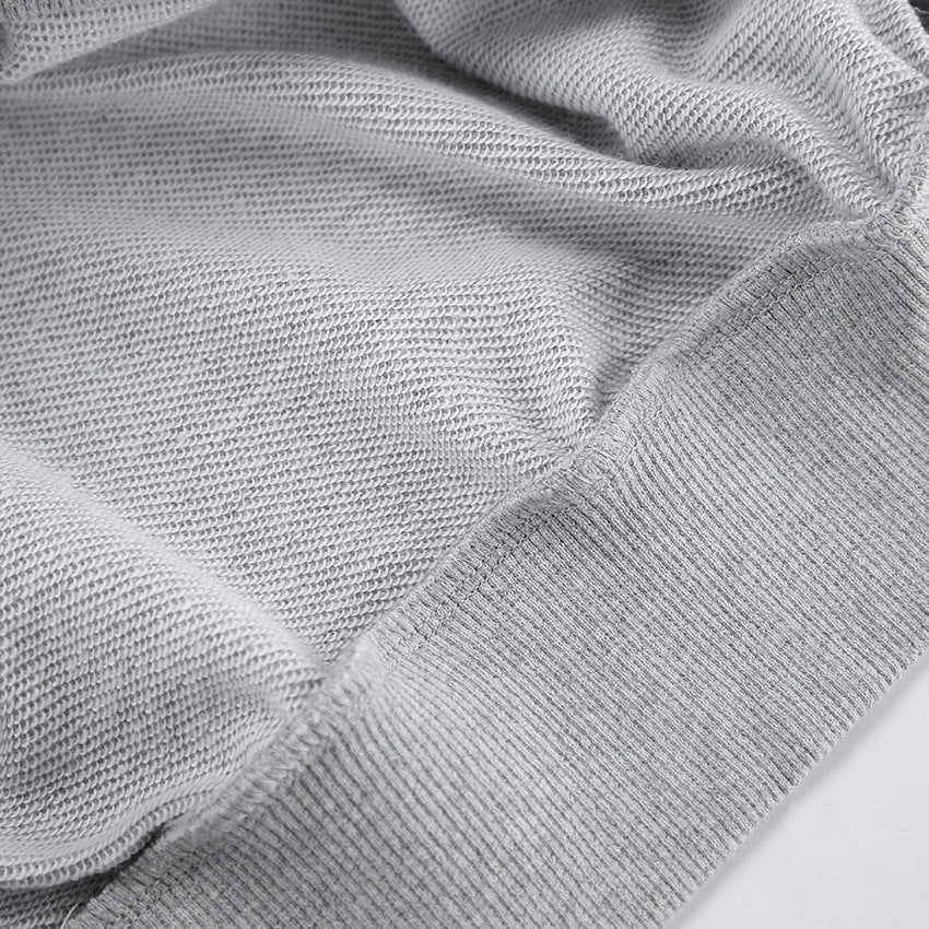 Button Down Turtleneck Sweatshirt