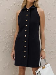 Button Front Dress