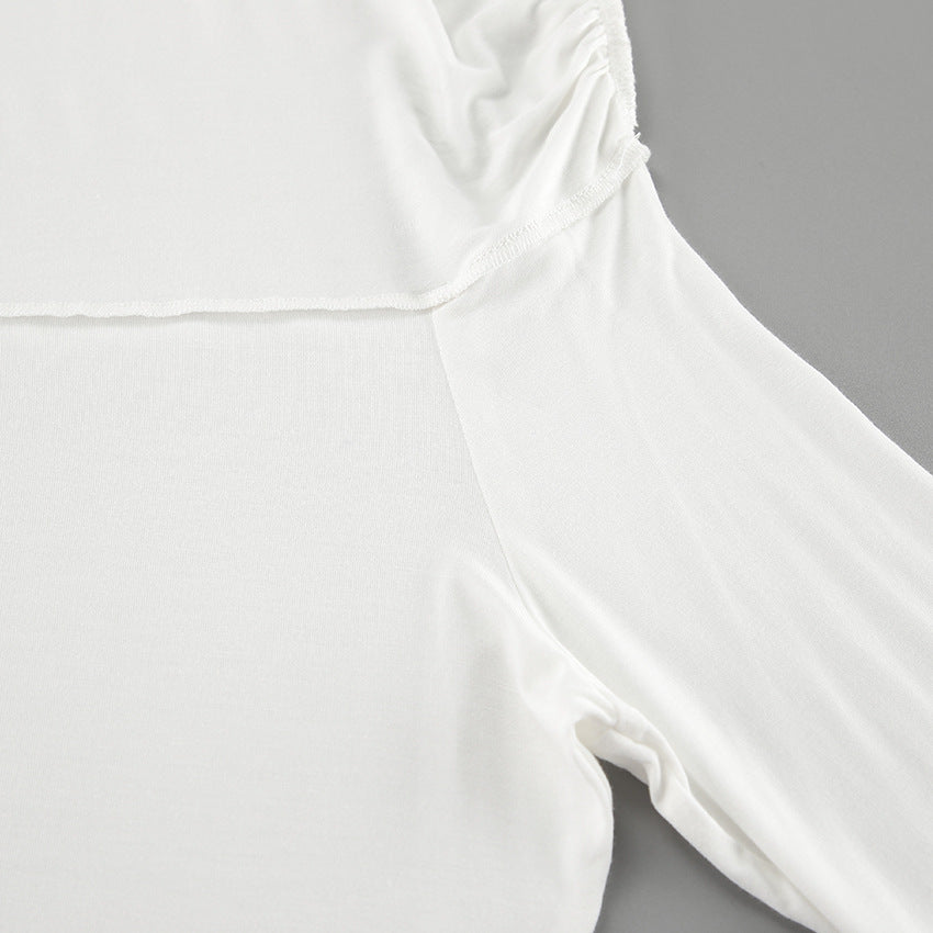 Off-Shoulder Wrap Top