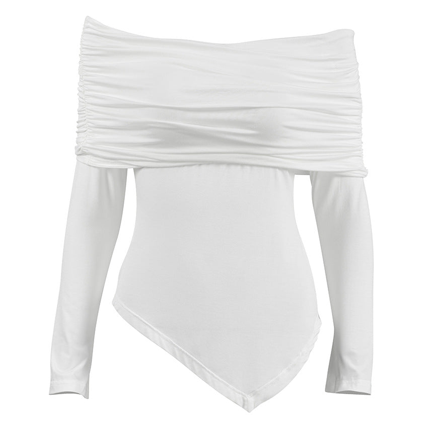 Off-Shoulder Wrap Top