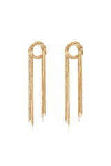 Parker Golden Tassel Earrings