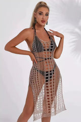 Sofia Gold Mesh Beach Cover-up - Catchall