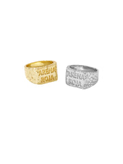Arena Roja Silver Ring