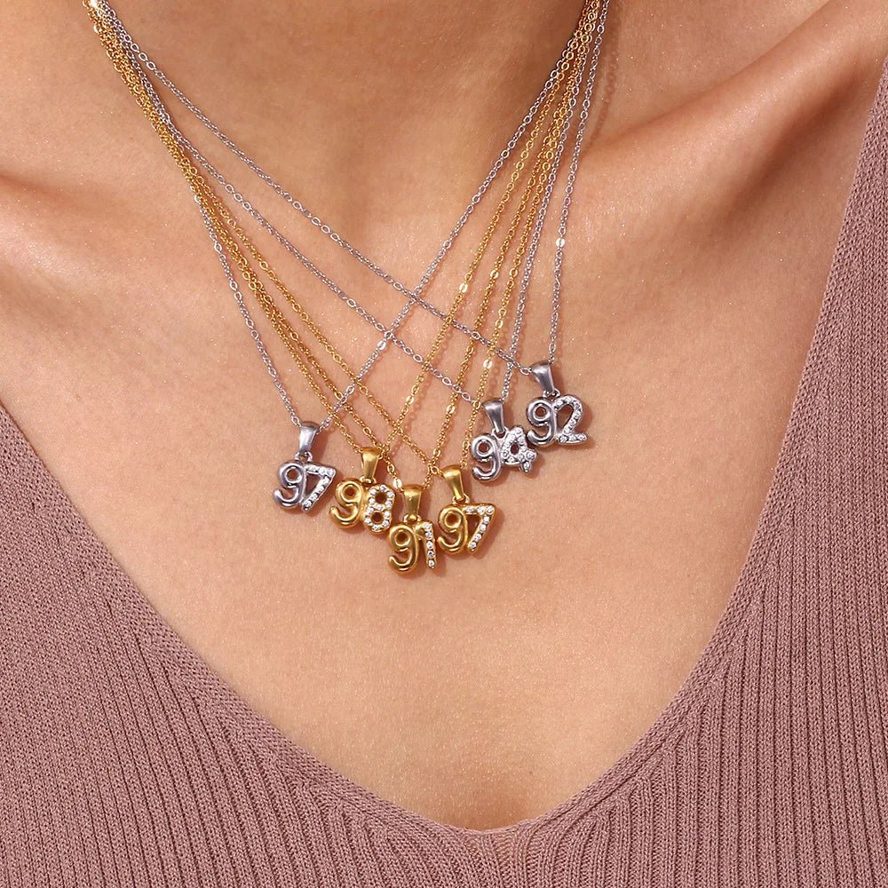 Birthdate Necklace