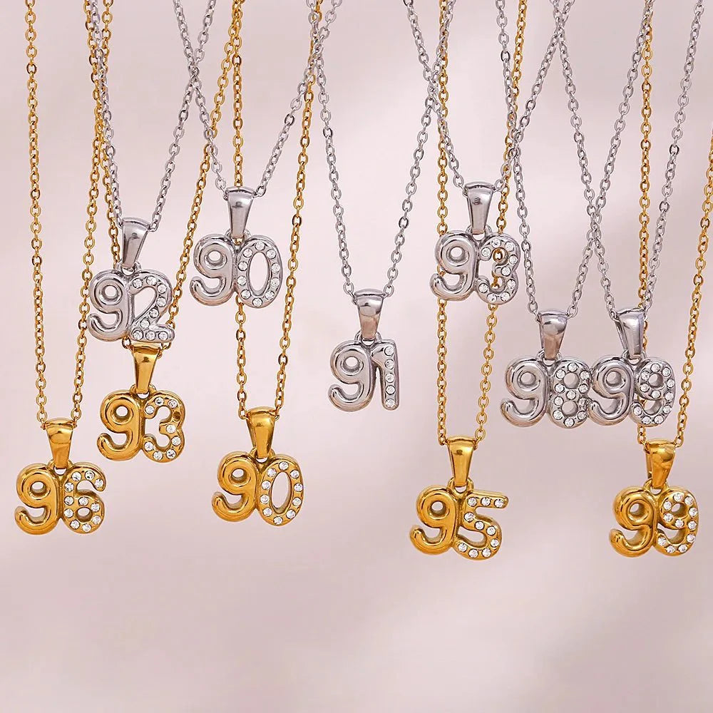 Birthdate Necklace
