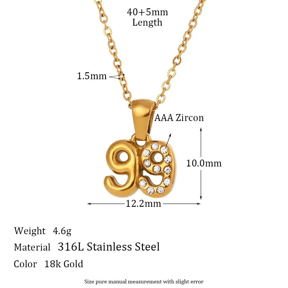 Birthdate Necklace
