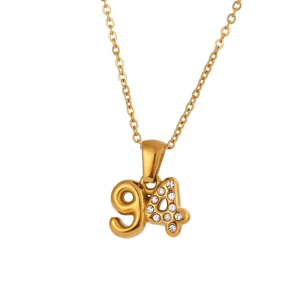 Birthdate Necklace
