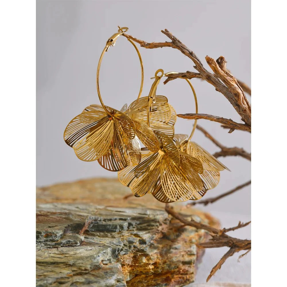 Bloom Loops Hoop Earrings