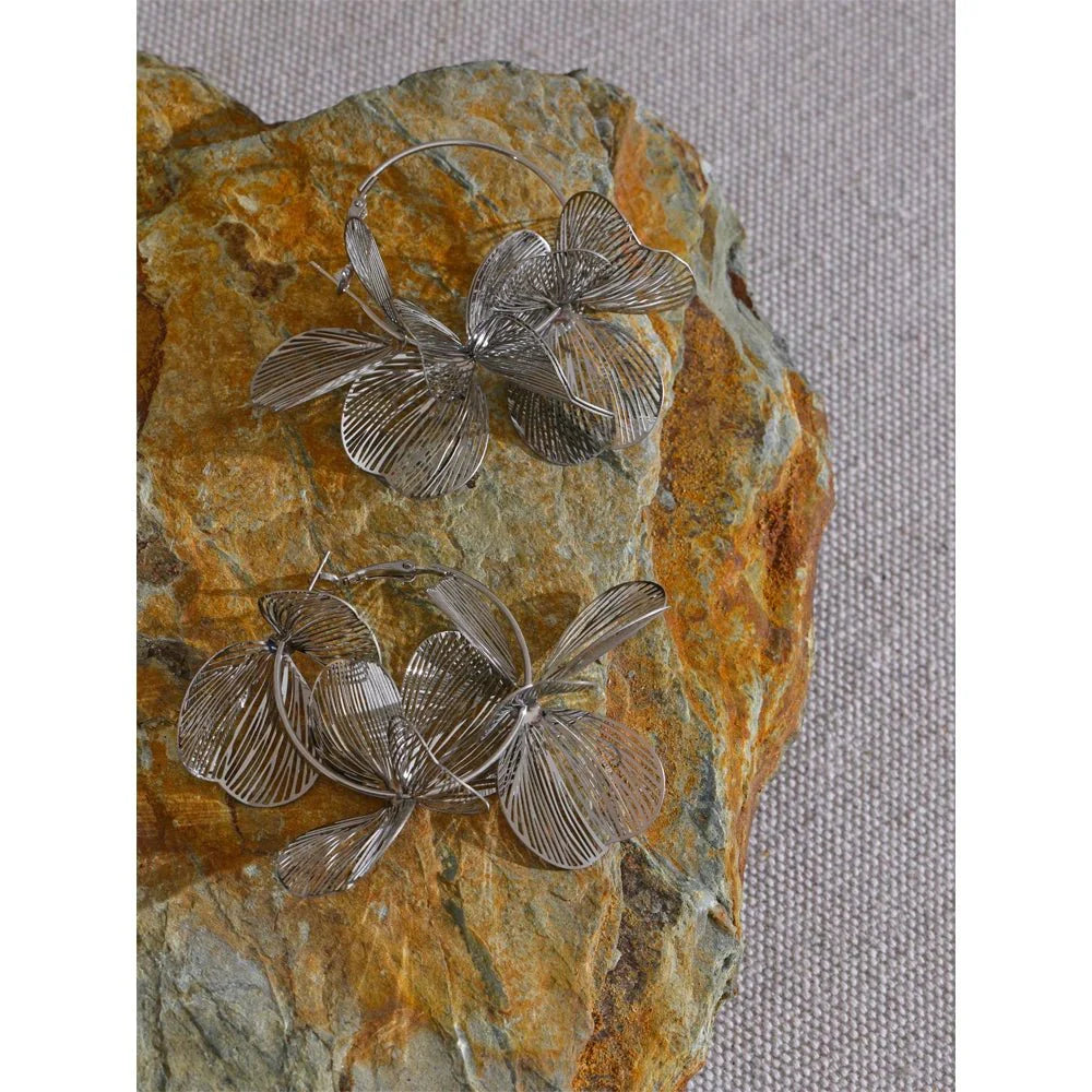 Bloom Loops Hoop Earrings