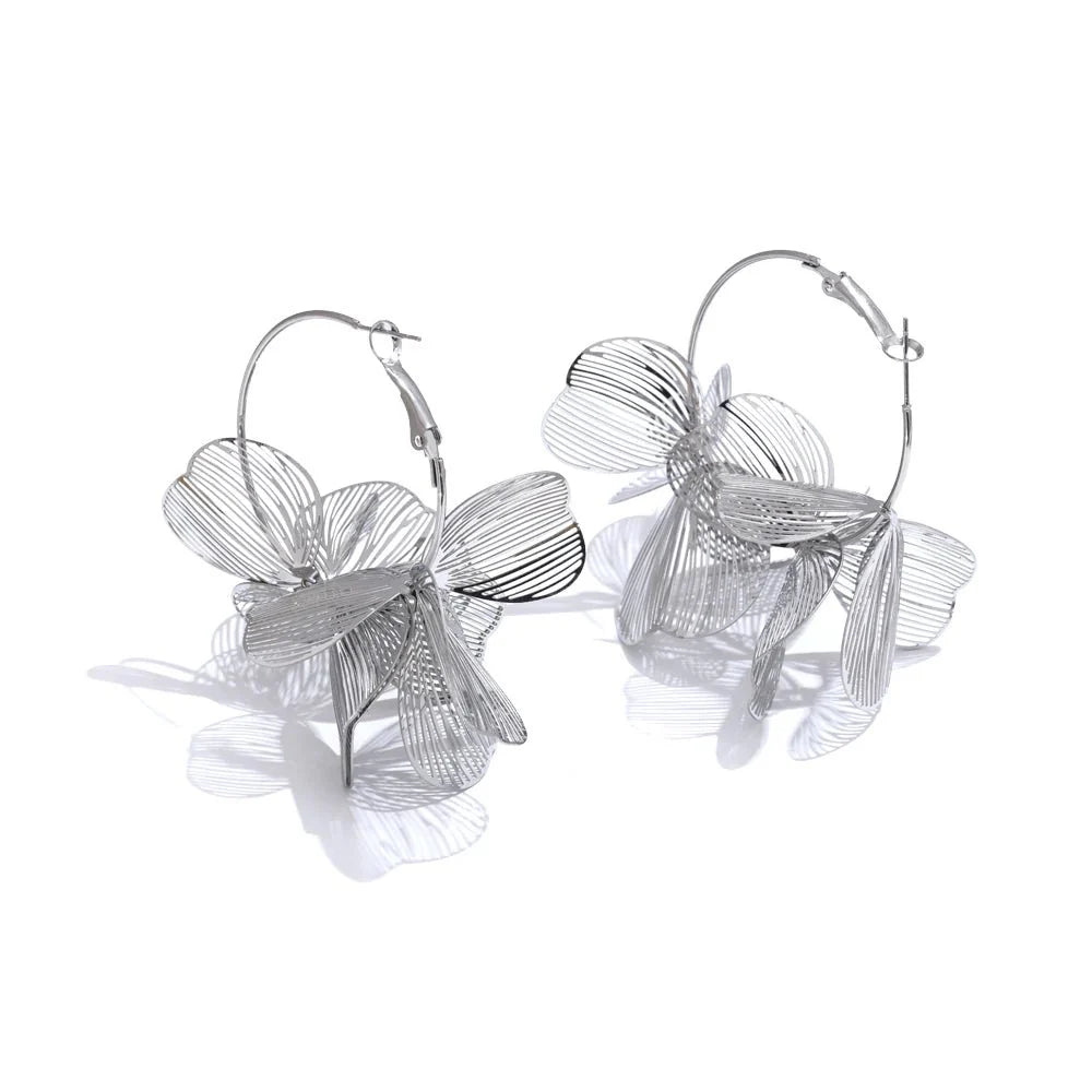 Bloom Loops Hoop Earrings