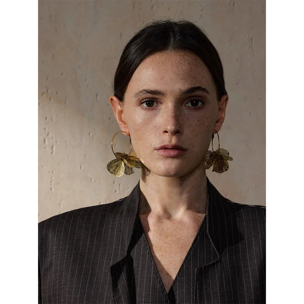 Bloom Loops Hoop Earrings