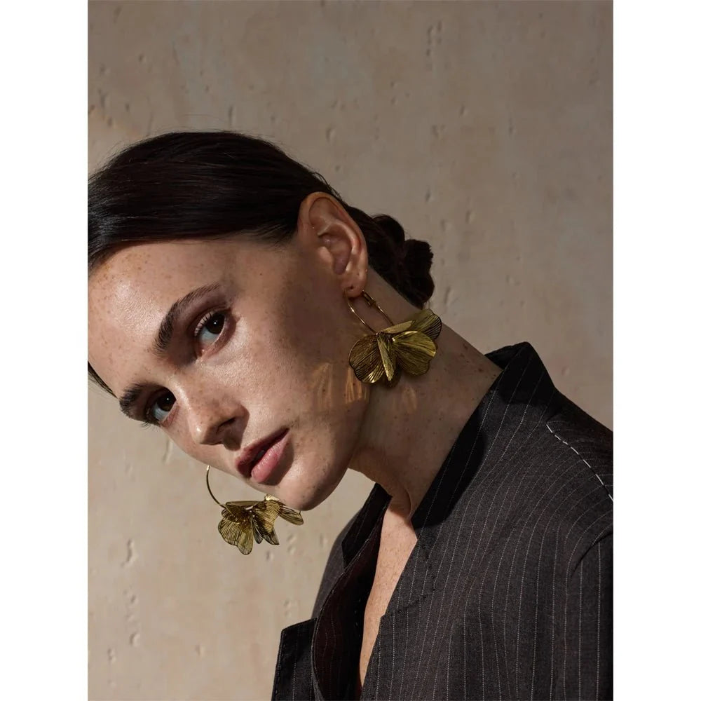 Bloom Loops Hoop Earrings