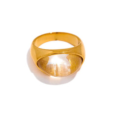 Clear Stone Rings
