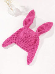 Crochet Bunny Ear Beanie