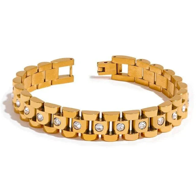 Gold jubilee bracelet