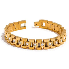 Gold jubilee bracelet