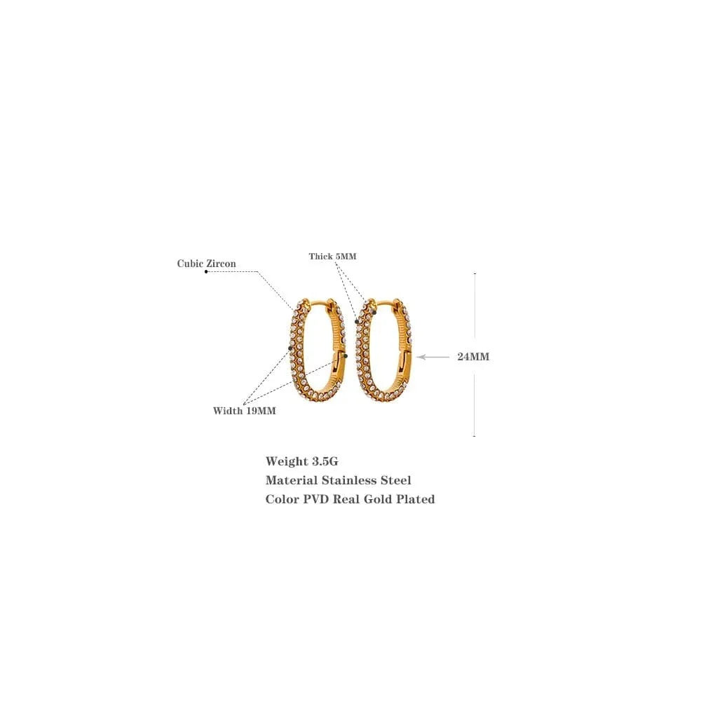 Cubic Zirconia Earrings
