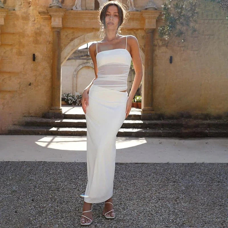 Cut-Out Midi Dress