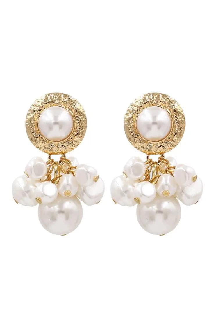 Elliana Pearl Detail Earrings - Catchall