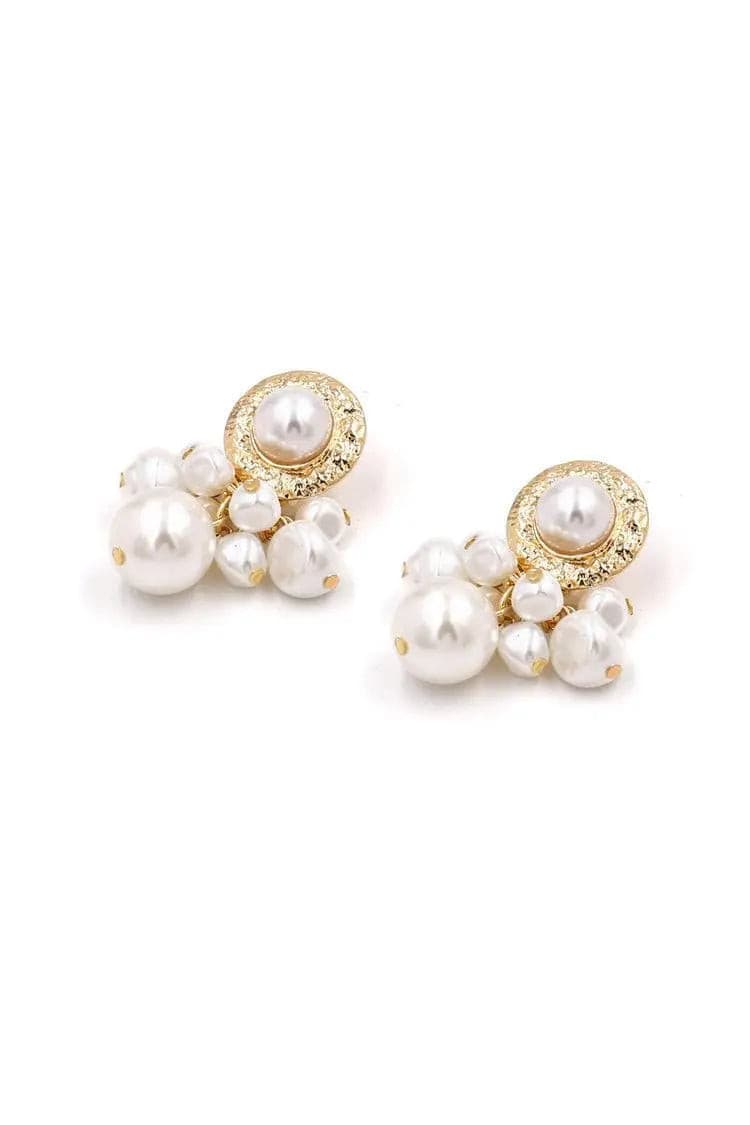 Elliana Pearl Detail Earrings