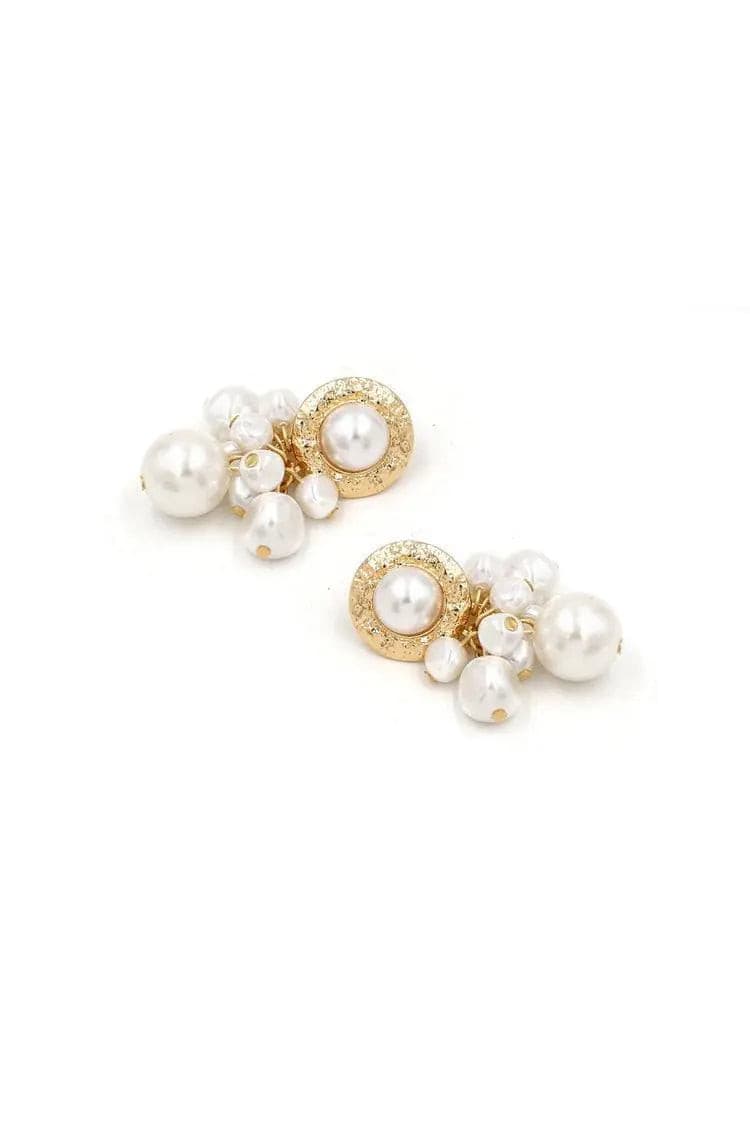 Elliana Pearl Detail Earrings