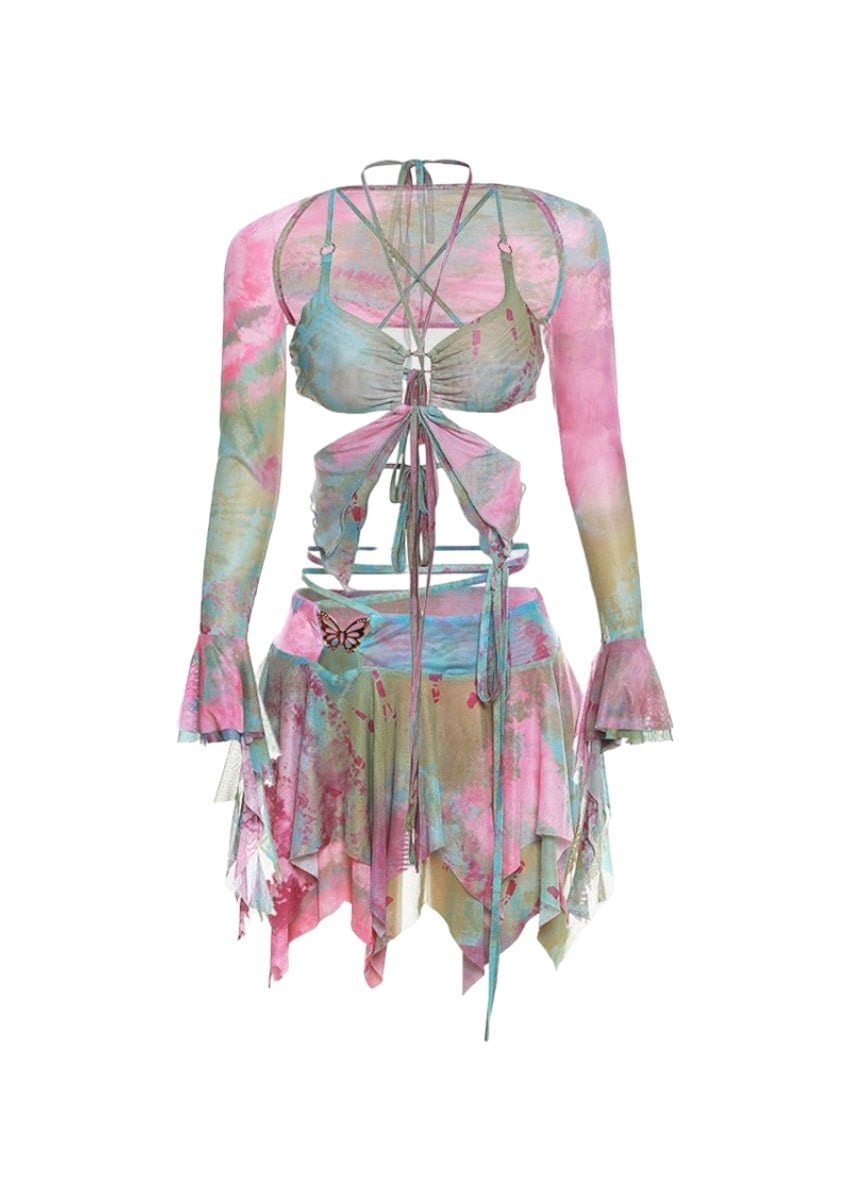 Fairy-Inspired Three-Piece Set