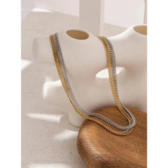 Mabel Love Flat Chain Necklace (FREE OVER $150)