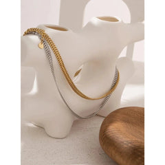 Mabel Love Flat Chain Necklace (FREE OVER $150)