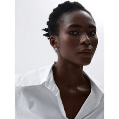 Floral Orbits Hoop Earrings