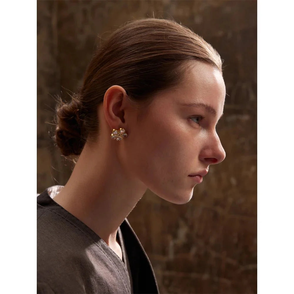 Flower Stud Earrings