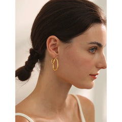 Glitz Hoop Earrings