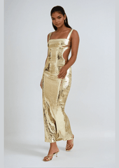 Sequin Gold Dress