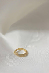 Gold Simple Diamond Ring